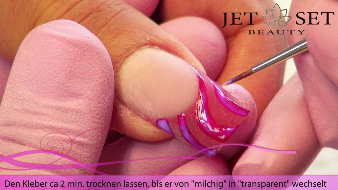 Magic- Transfer Folie Nail Art Design by JET SET BEAUTY *Werbe- Teaser*