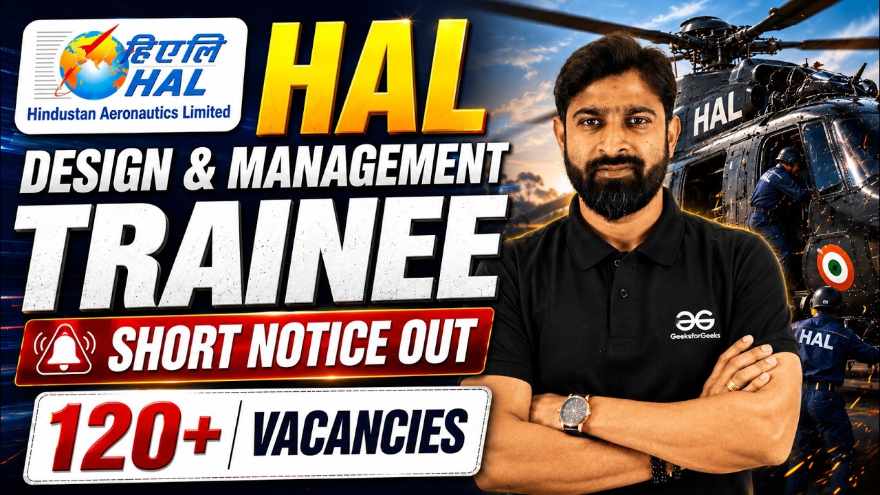 HAL Management Trainee Recruitment 2026 Out! | Eligibility, Salary, Selection & Apply Process