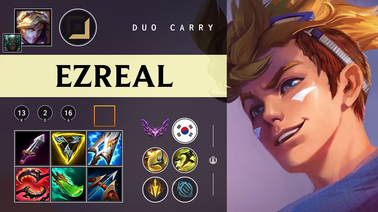 Ezreal ADC vs Sivir - KR Master Patch 26.03