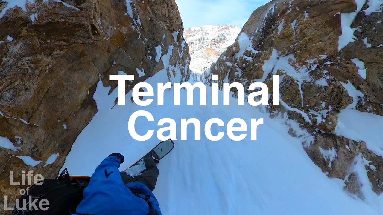 Terminal Cancer Couloir - A striking line in Nevada