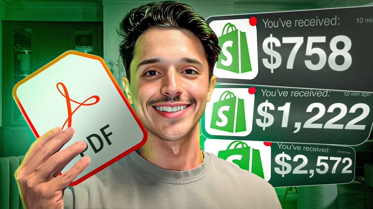 Case Study: $26k in 30 Days Selling PDF&rsquo;s on Shopify
