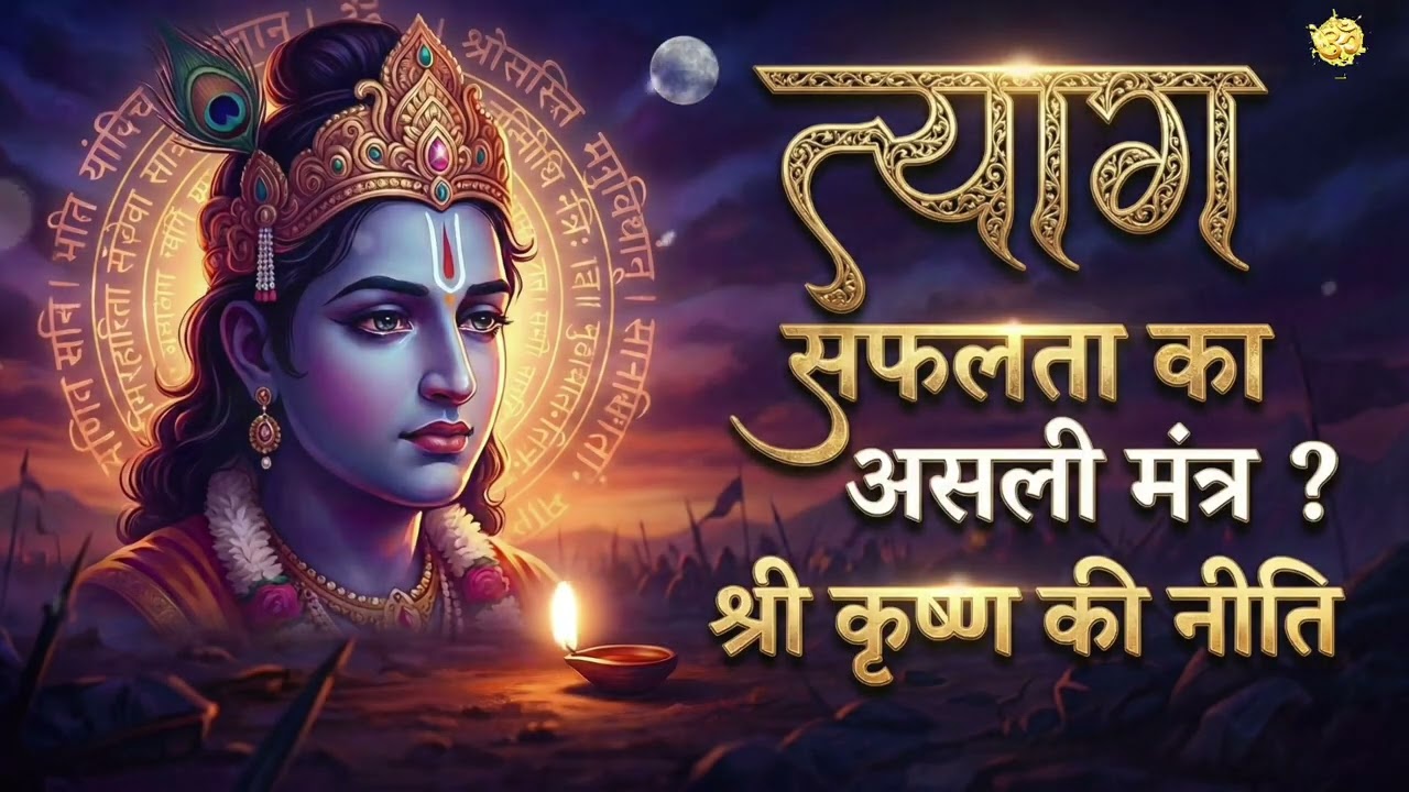 सफल होने के लिए त्याग जरूरी है | श्री कृष्ण नीति | Krishna Updesh | Geeta Gyan Motivational Speech
