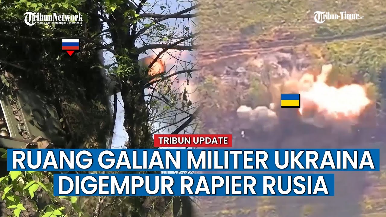 Senjata Rapier Rusia Menggila, Ruang Galian Tentara Ukraina Ditembaki