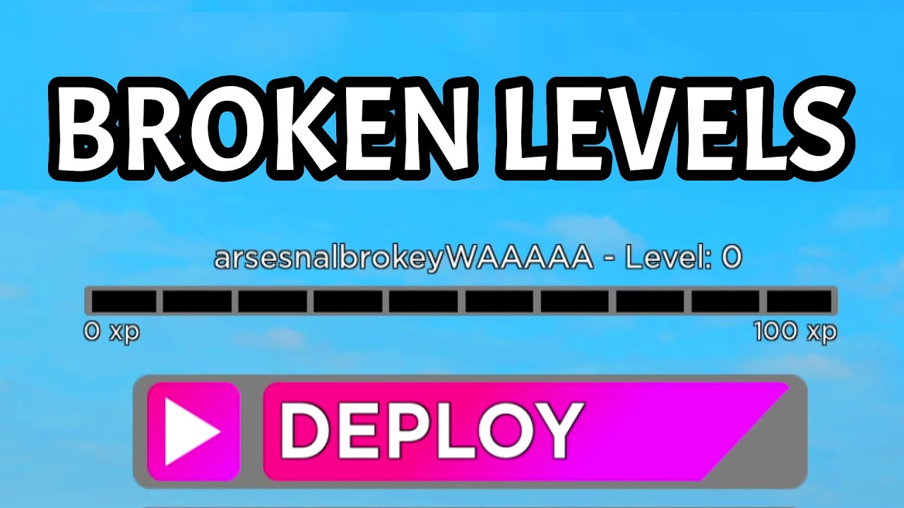 Annoying Level Glitch In arsenal