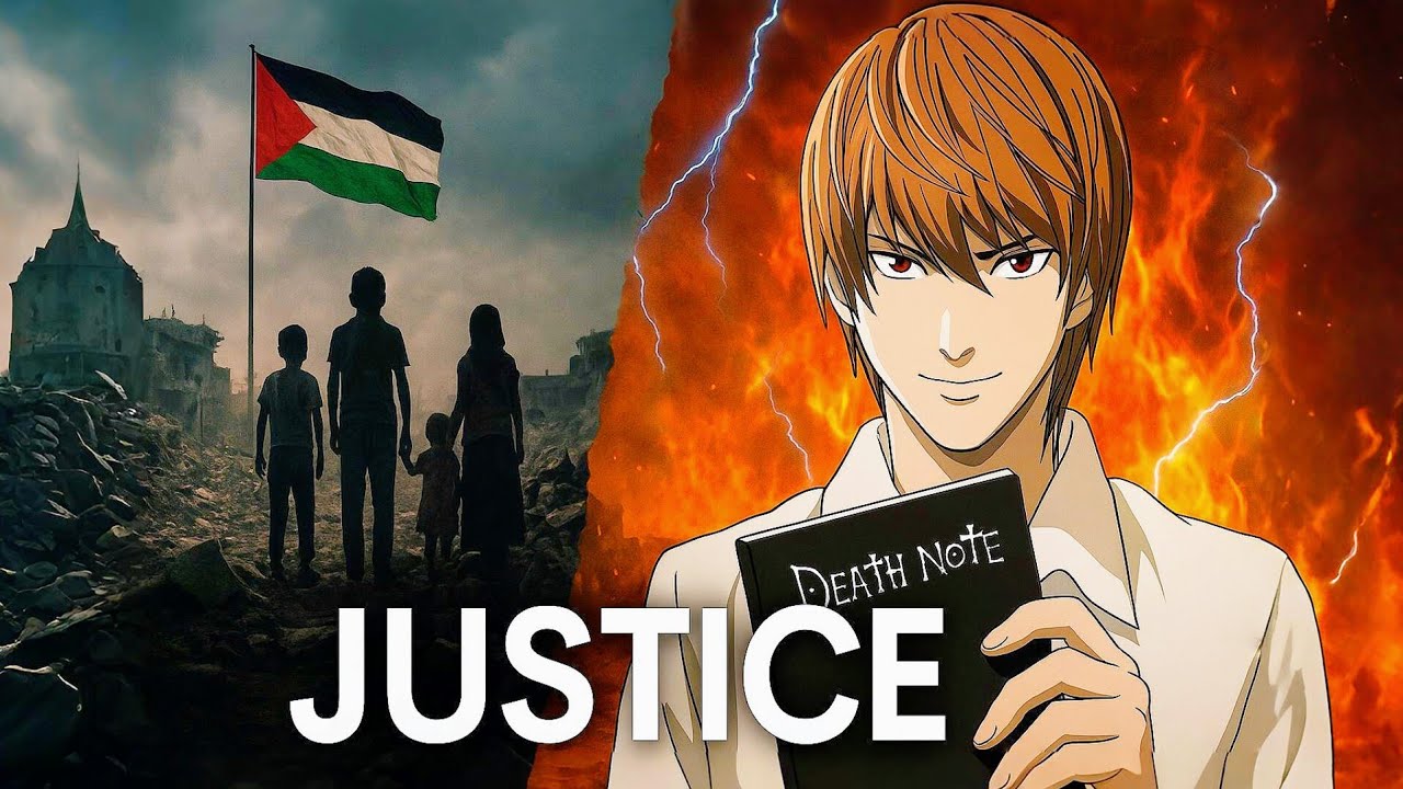 Gaza Genocide Made Me RETHINK Kira’s Justice | Death Note