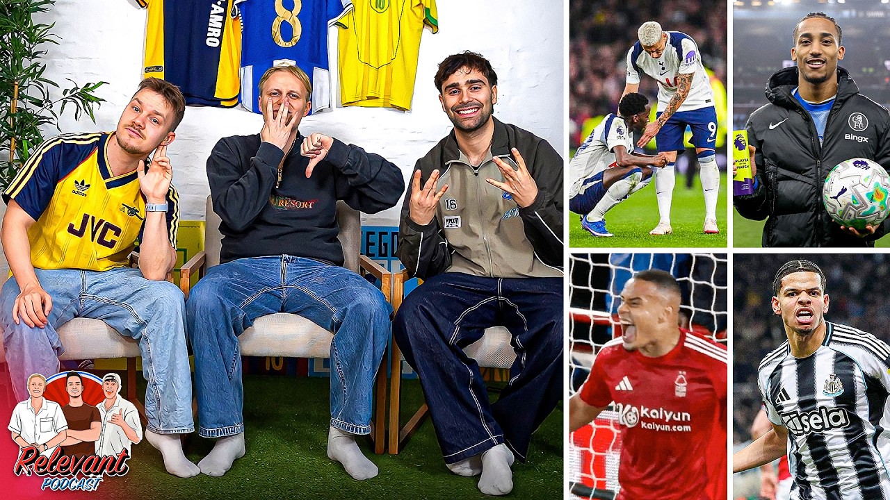 Tottenham nærmer sig nedrykning og alt går Arsenals vej! | RELEVANT PODCAST #352