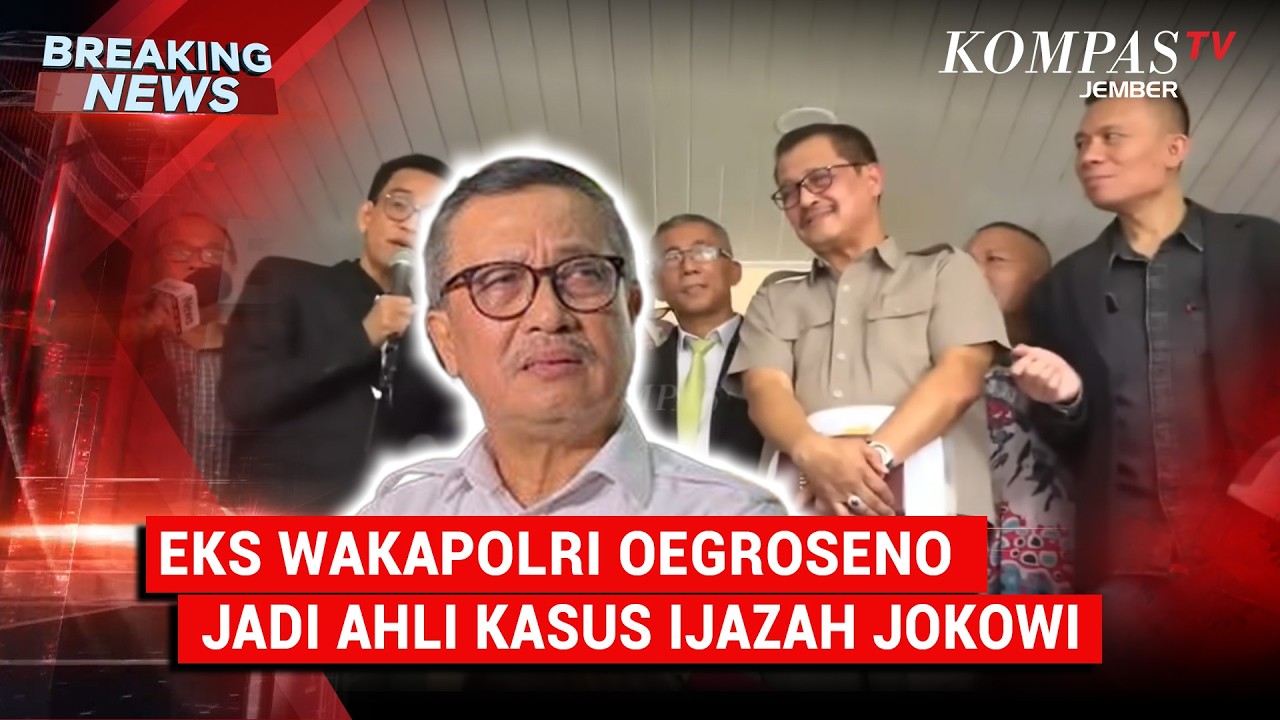 BREAKING NEWS - Roy Suryo CS Hadirkan Eks Wakapolri Oegroseno Jadi Ahli Kasus Ijazah Jokowi