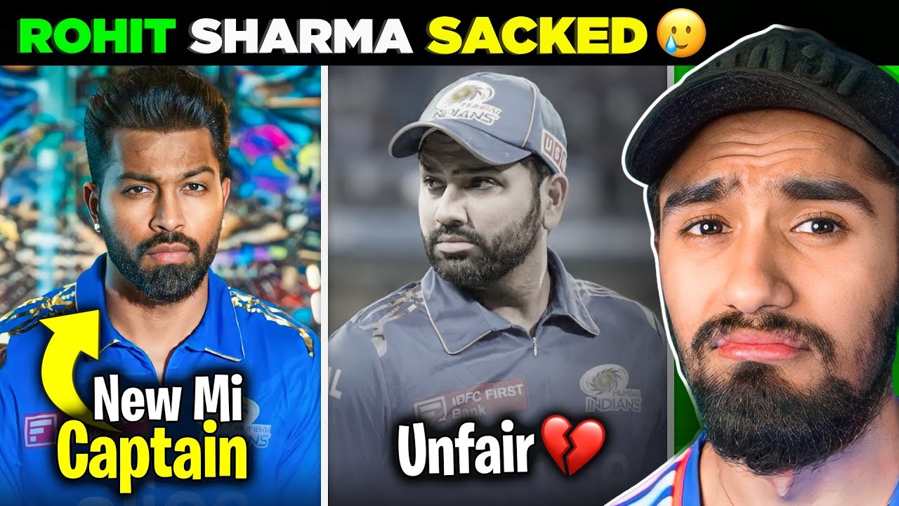 OMG! Rohit Sharma SACKED!? 😱 | Hardik new MI CAPTAIN 🤦&zwj;♂️