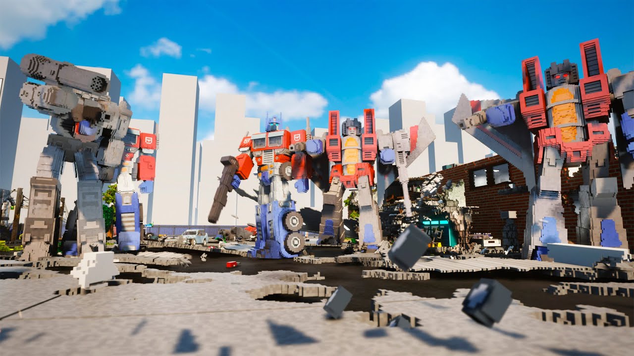 Guided missiles against Transformers that attacked the Banana Republic Teardown