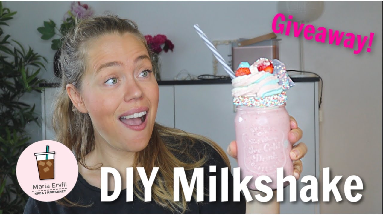 DIY Milkshake // Vinderen ER fundet :)