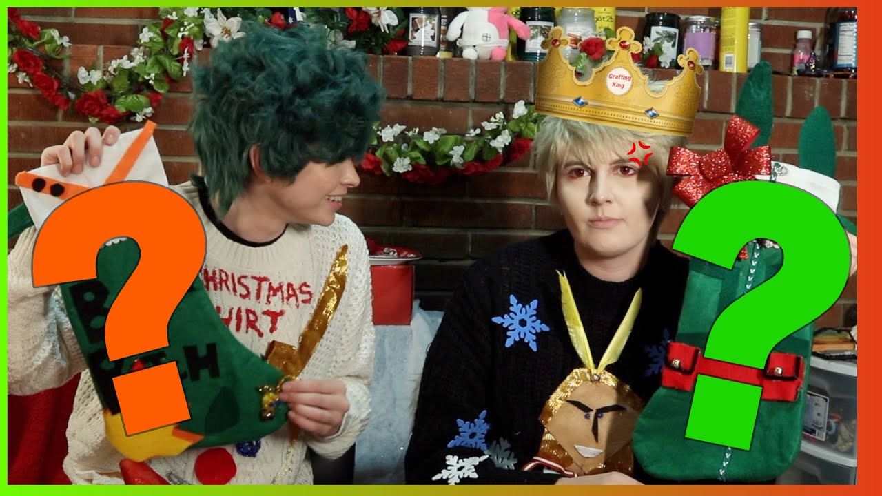 Deku & Bakugou Make Christmas Stockings [Ft. TheAlchemicFox]