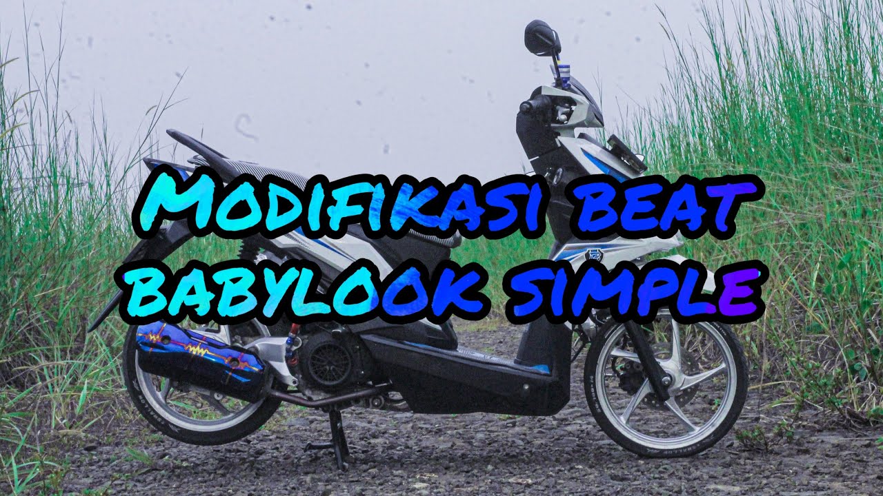 Modifikasi beat babylook simple