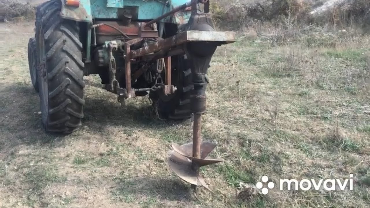 Ямобур для трактора мтз , неудачная постройка . И покупка нового виракс