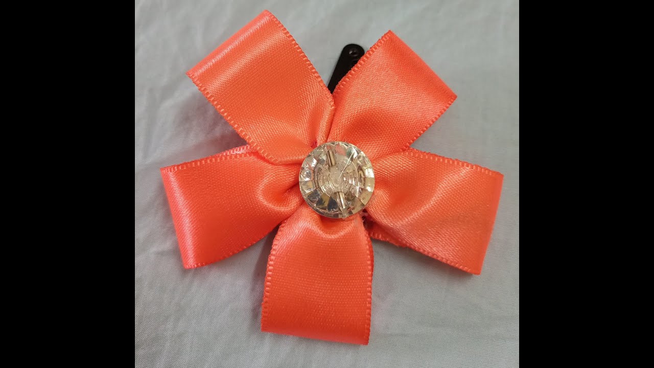 #orangeDIYsatinribbonflower # ribboncraftideas #Amazingribbonflower #Ribbonflowers#DIYcrafts