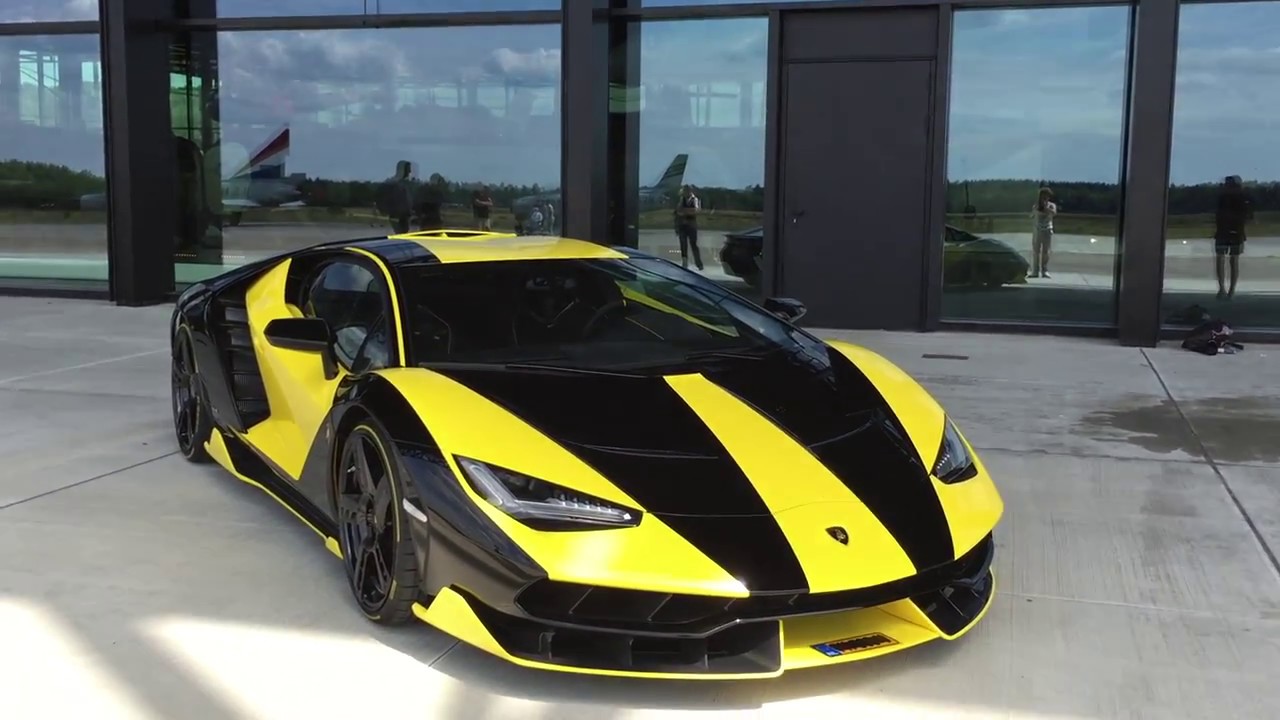 Lamborghini centenario in the Netherlands