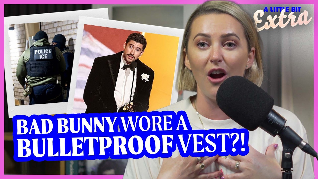 Why Bad Bunny Wore a Bulletproof Vest to the Grammys & Super Bowl XL