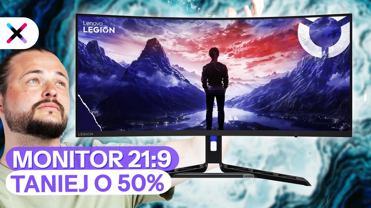 SZERSZY GAMING ZA POŁOWĘ CENY 💜 Test monitora Lenovo Legion R34w-30 🖥️ [+PROMOCJA]