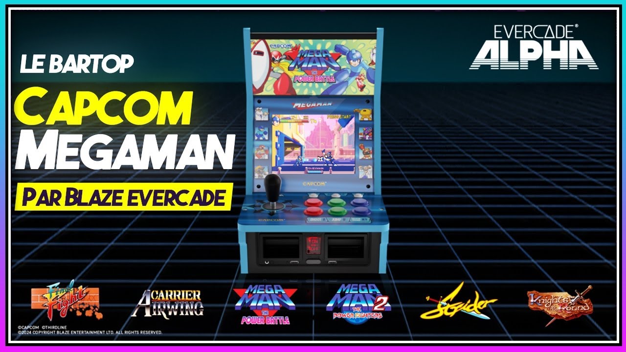 Evercade Alpha Megaman : Le Mini Bartop Rétro Qui Vaut le Détour !