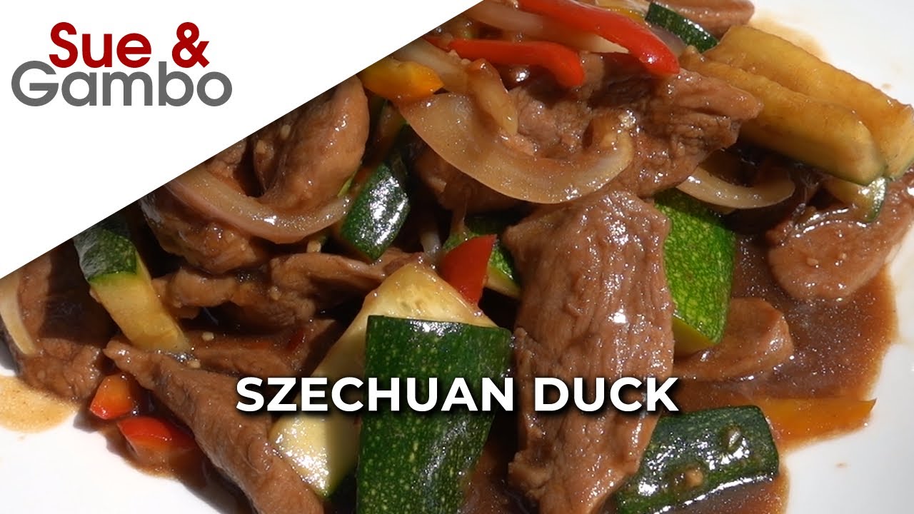 Chinese Szechuan Duck Stir Fry Recipe