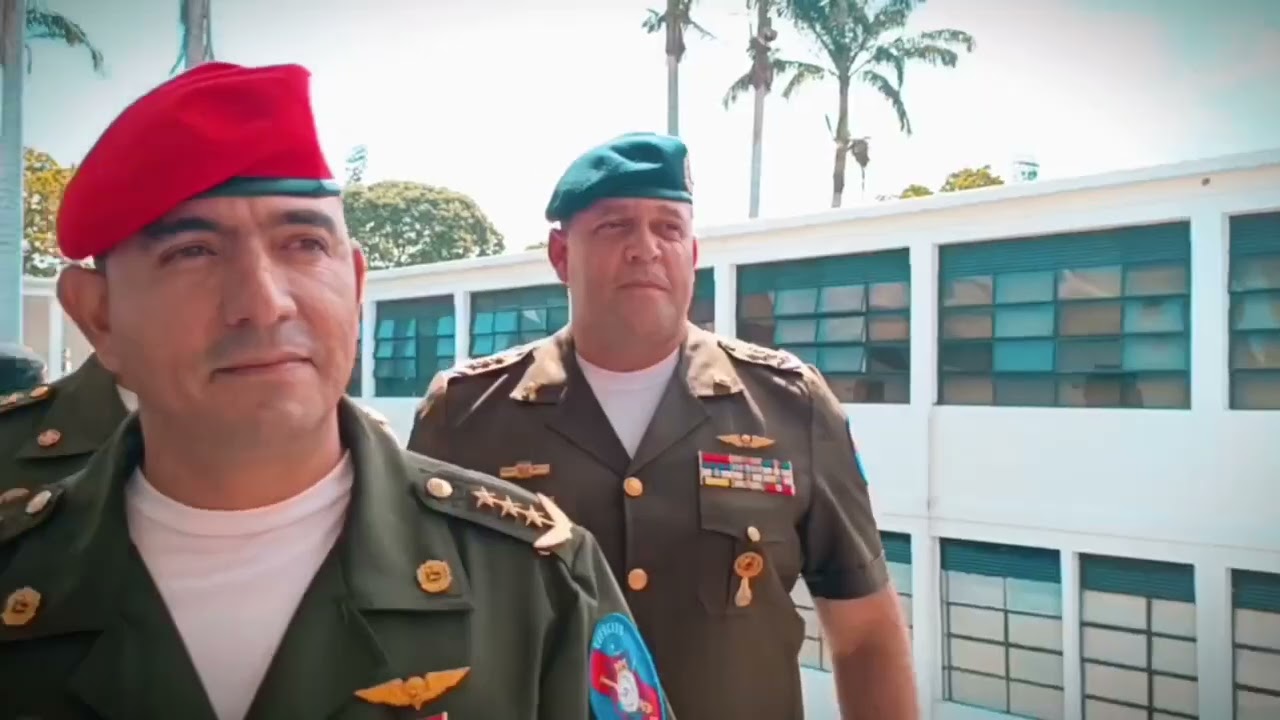 Inauguración de aulas en la Academia Militar del Ejército Bolivariano.