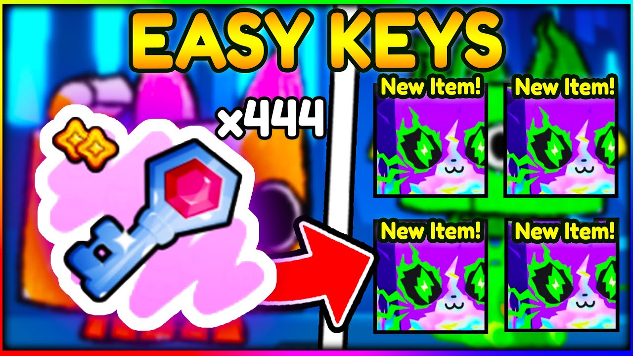 BEST METHOD *EZ* Treasure Hideout KEYS! Pet Simulator 99