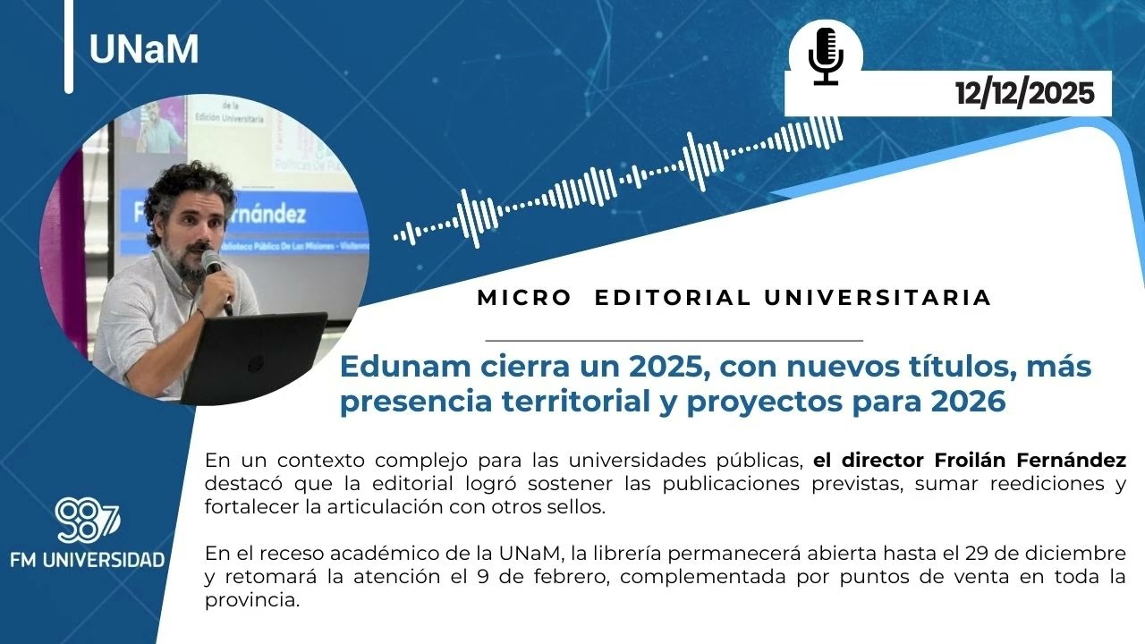 Edunam cierra un 2025 activo, con nuevos títulos, más presencia territorial y proyectos para 2026