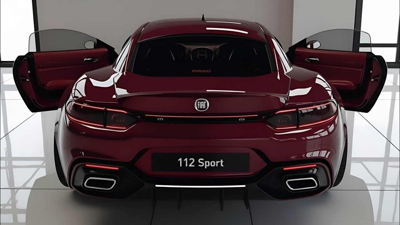 🤯💥 2026 Fiat 112 Sport Coupe Prima occhiata – Auto piccola, GRANDE carattere!
