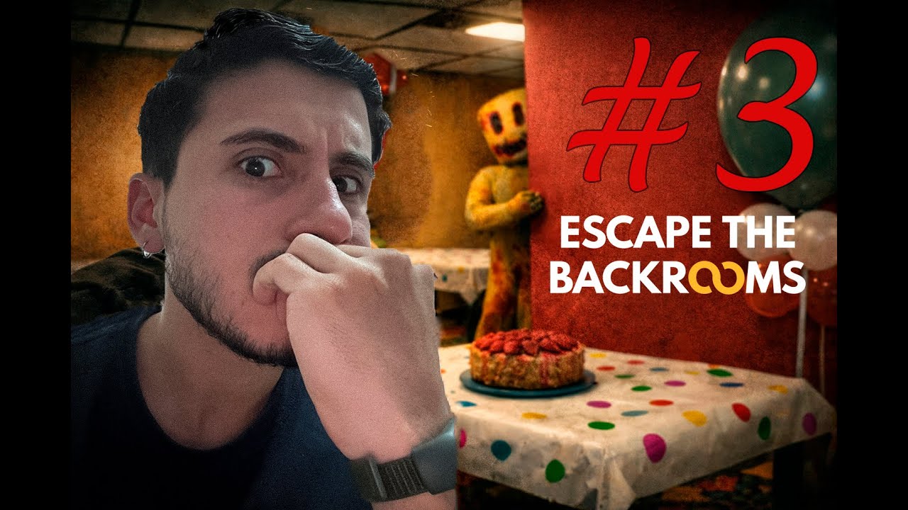 ¿Fiesta de cumpleaños de terror? Backrooms | Parte 3