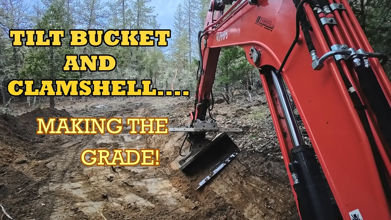 Tilt Bucket and Clamshell Making the Grade
