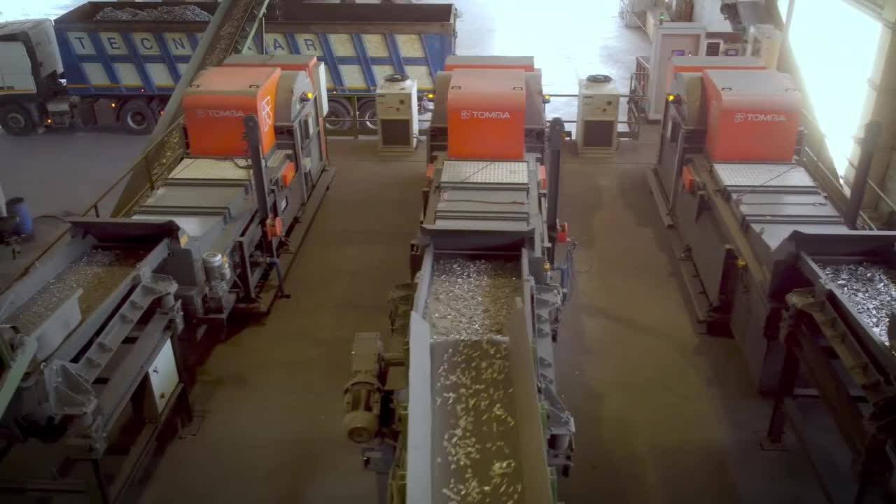 Aluminum Sorting - Centro Rottami and Indinvest - X-tract Case study