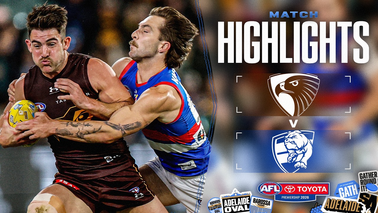 Hawthorn v Western Bulldogs Highlights | Round 5, 2026 | AFL