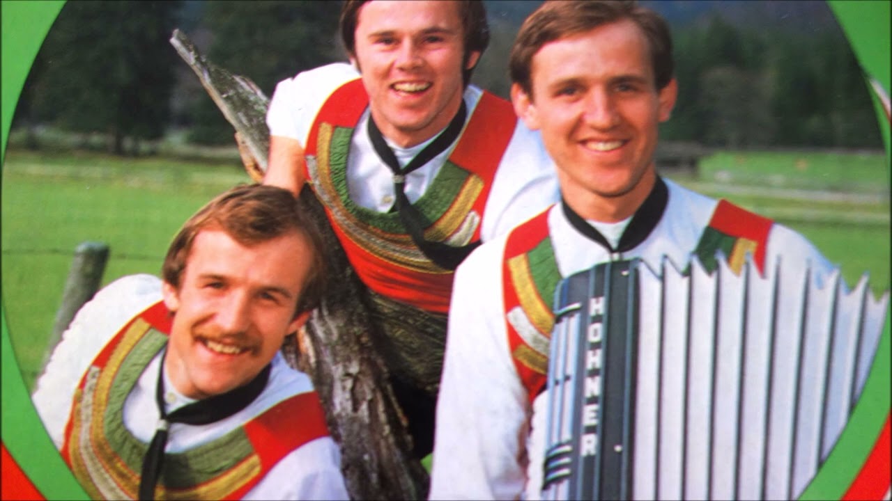 orig  zillertaler  jodler  trio   auf  urlaub  1980