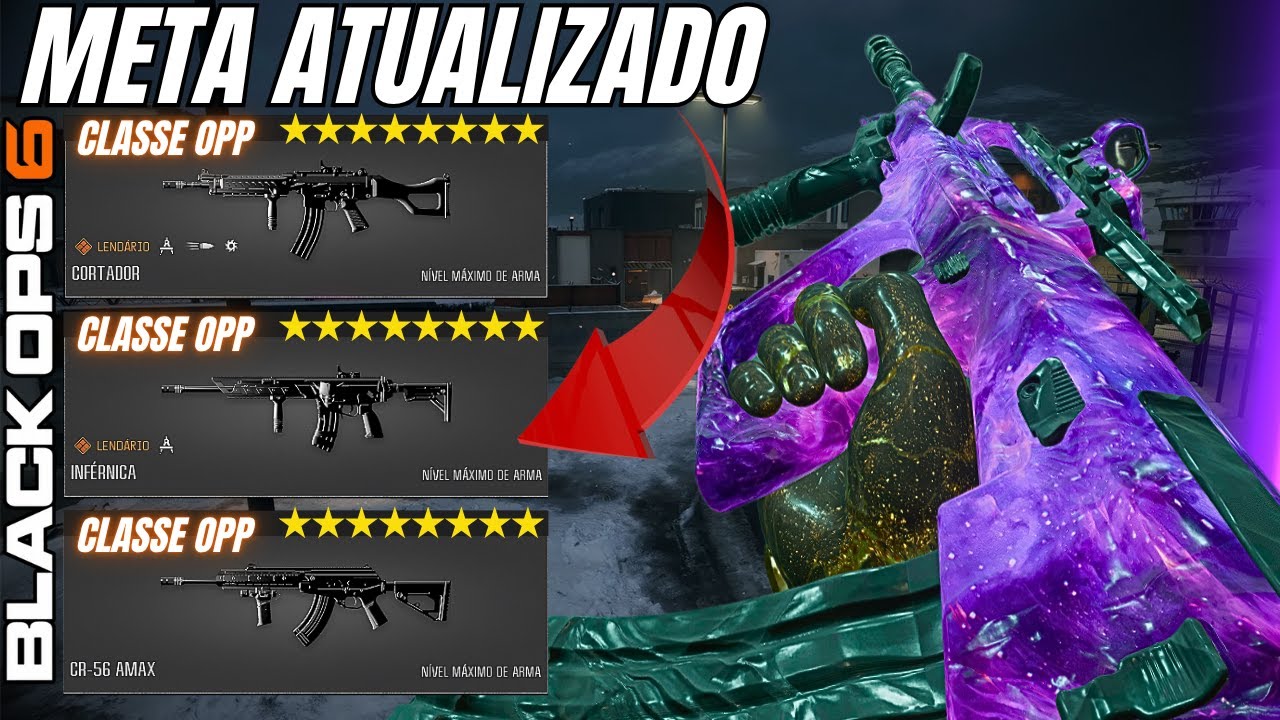 ESSAS CLASSES da SEASON 5 vão DOMINAR o Black Ops 6! (META ATUALIZADO)