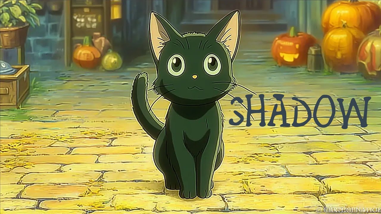 Shadow The Cat | Halloween Children's Story 🎃 Read Aloud With Music & Sound Effects