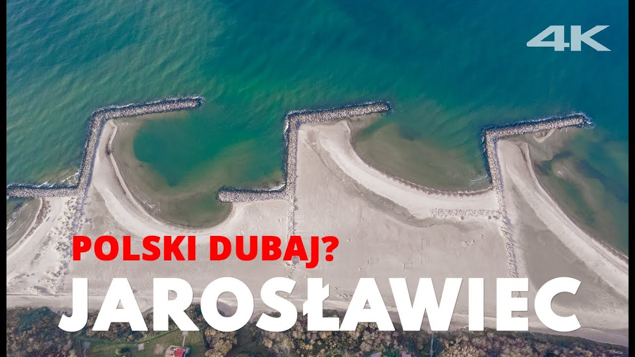JAROSŁAWIEC - plaża jak z Dubaju - Polski Dubaj? Polska z drona