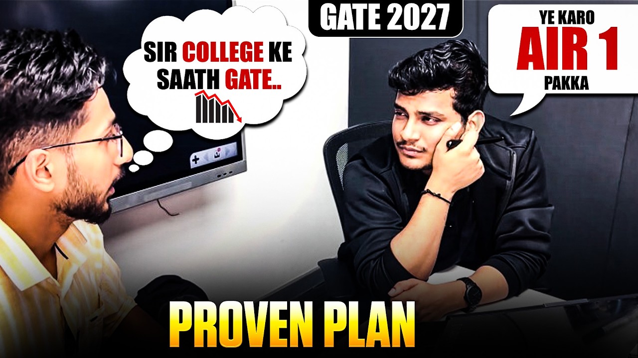 How To Manage GATE Study + College Without Burnout ?? | Deependra Shukla Sir
