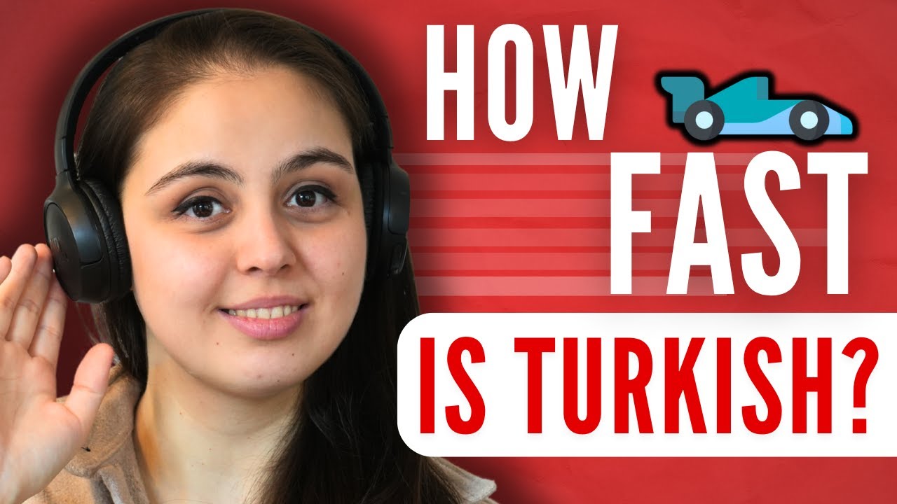 Different Speaking Speeds in Turkish (how fast can you follow?)