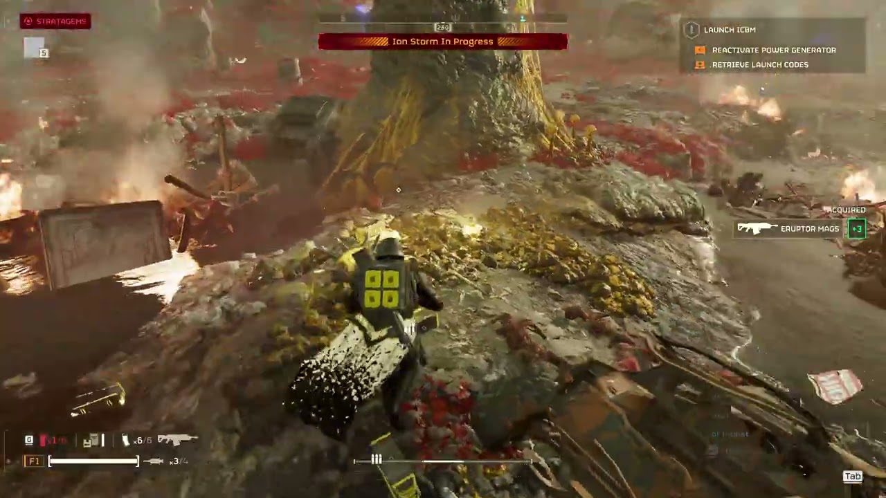 Helldivers 2 - Eruption on Gatria