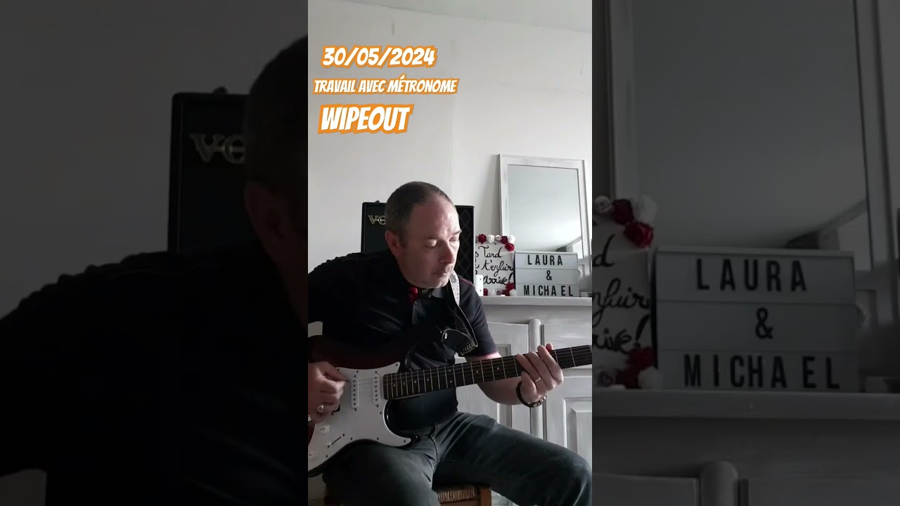 cover Wipe out #shorts #wipeout #guitaristevendeen #mikehellorah #guitarecover #guitaristefrancais