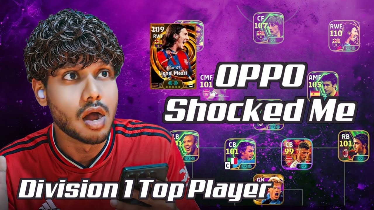 Проиграл потрясающему OPPO | Потрясающий геймплей | Мистер Томбой eFootball 26