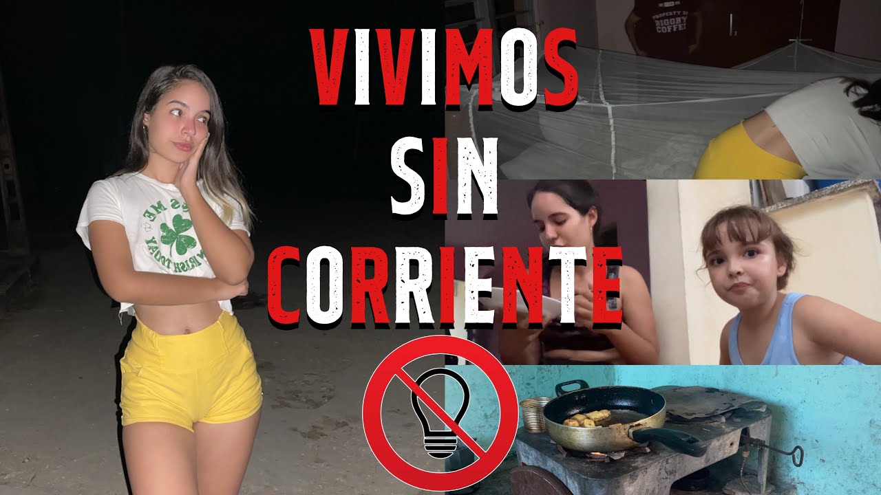 ¿Cómo es CUBA sin CORRIENTE?/APAGONES DE 14 HORAS ☹️💡❌|​⁠