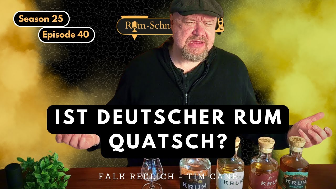 Krum Rum komplett probiert – kann deutscher Rum mithalten?