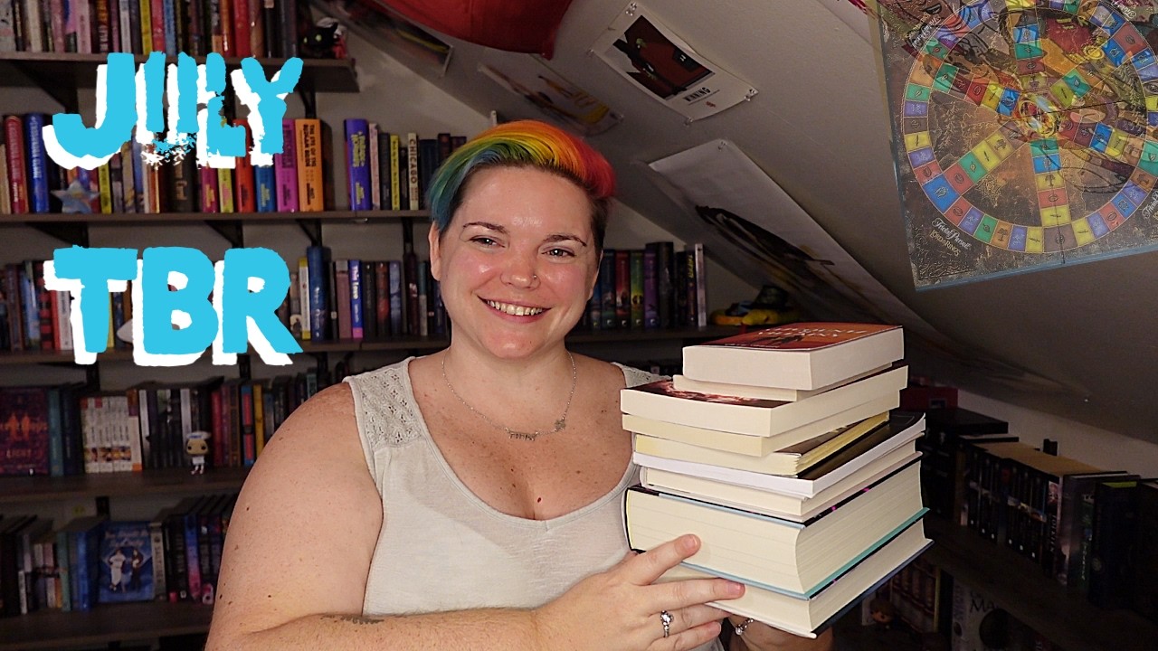TBR PURSUIT // July TBR game // a plethora of small books