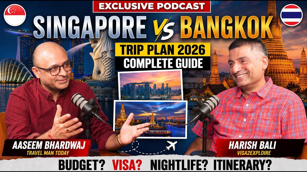Singapore vs Bangkok: Every Indian Question Answered Now | Visa2Explore