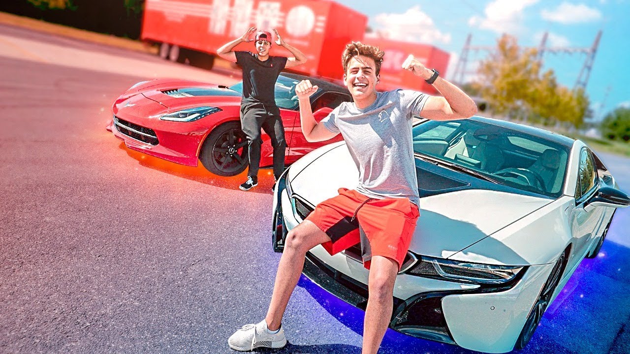 O DIA DO RACHA BMW I8 VS CORVETTE ‹ JonVlogs ›