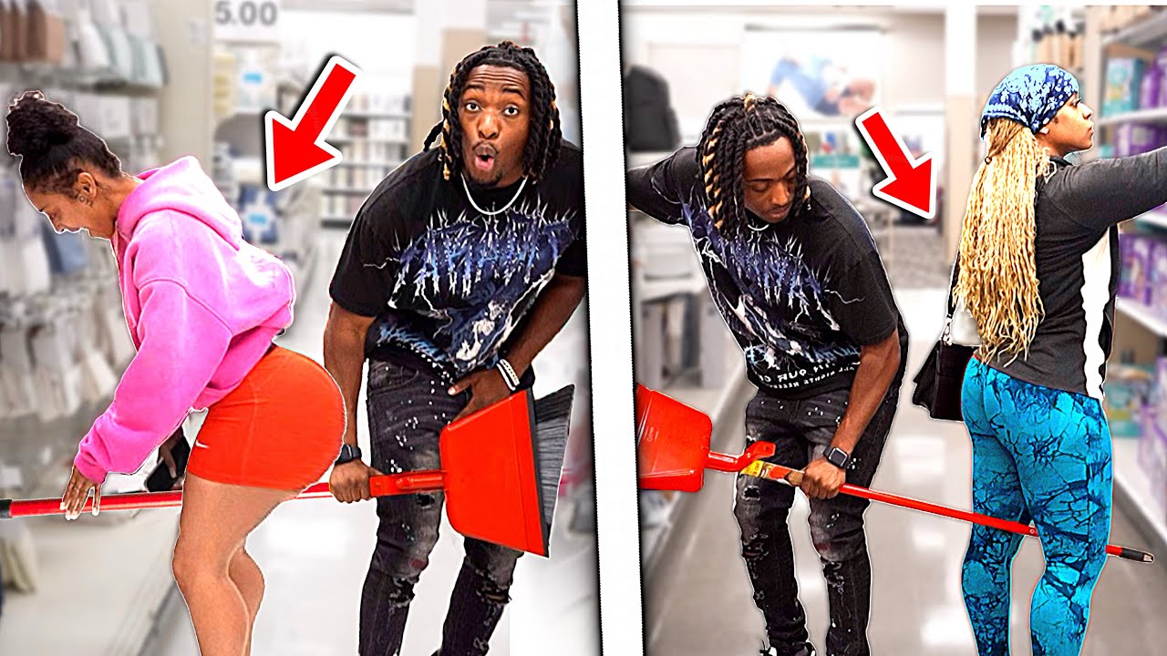 STICKING BROOMS UP PEOPLES CHEEKS🍑!**Gone Extremely Wrong** pt6.