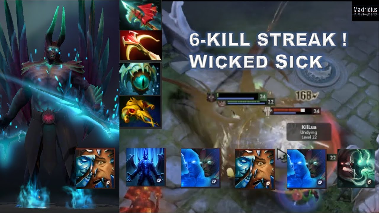 [Highlight] Safelane Terrorblade Clutch Sunder Domination | Late-Game Monster