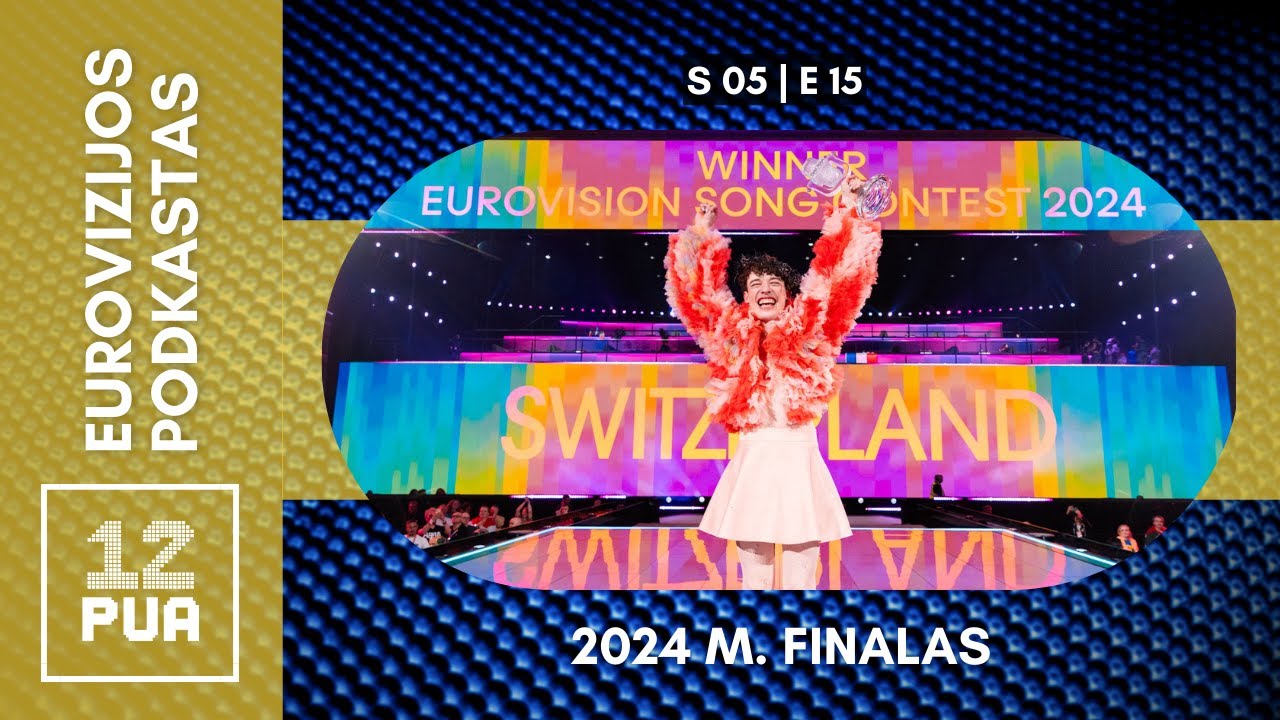 2024 m. Eurovizijos refleksija – ar reikia daug ką taisyti? | Dūzė Pua Eurovizijos podkastas. S05E15