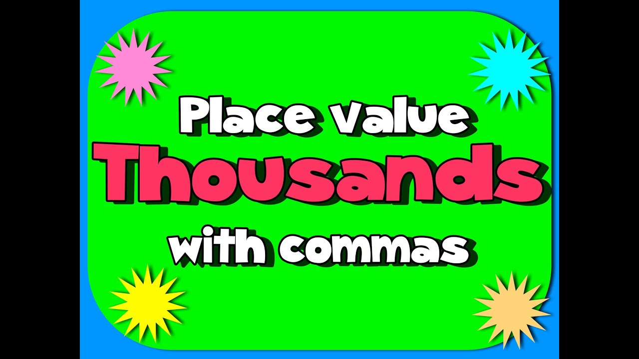 Place Value Song- to the Thousands