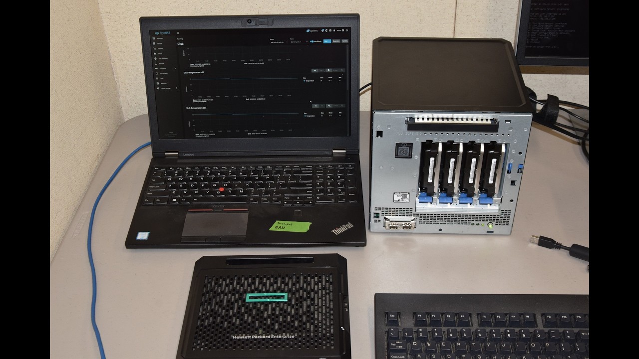 Pushing the HP Microserver Gen10 to its limits with a 14TB SAS drive upgrade